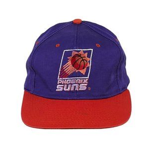 Vintage Phoenix Suns Purple/Orange Snapback Hat Cokreator Adjustable NBA Cap